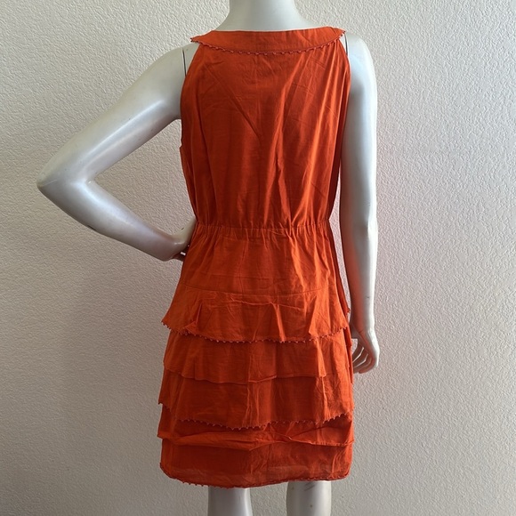 Anthropologie Maeve Terasina Orange Dress - Picture 7 of 7